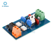 PLC Industrial Control Board High Performance 2 Channel AC PLC Amplifier Board Long Service Life for Frequent Action