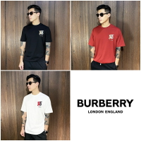 美國百分百【全新真品】Burberry T恤 棉質 短袖 上衣 logo 歐洲精品 短T 三色 AU14