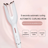 Portable ceramic rotating Magic Curling iron Professional Steam Spray Curling iron Spiral automatic curling iron