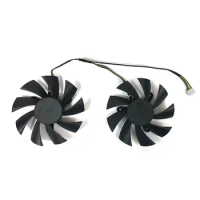 NEW 85mm RX580 RX590 GPU Fan For AMD Radeon RX 590 580 Graphics Card Cooling radiator fan