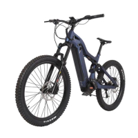 48v 1000w bafang m620 carbon fiber mountain e bike full suspension mid drive electric bicycle custom