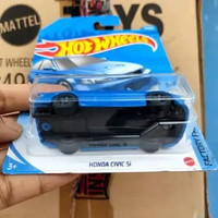 Hot Wheels Honda Civic Si Biru Ban Karet BUKAN Super Treasure Hunt
