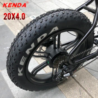 Kenda 20X4.0 Fat tire 20inch E-bike tire 30TPI Snowmobile bicycle tire Beach bike tire MTB bicycle 98-406 Puncture proof tire