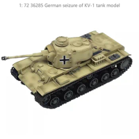 1: 72 36285 German seizure of KV-1 tank model Finished product collection model