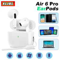 Air 6 Pro ear Pods Bluetooth Headset Wireless Earbuds Active Noise Cancelling Buds 4 Sports Earphone Gaming Heaphones for xiaomi