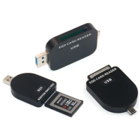 USB3.0 Type-C to XQD Card Reader for Nikon D4 D5 D500 for Sony Camera XQD Card 500MB/s Transfer Tool
