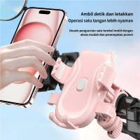 Dudukan HP Anti Getar Motor Sepeda Universal Navigasi Kokoh