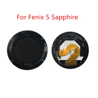 LCD Screen For GARMIN Fenix 5 Sapphire LCD Display Screen 010-01688-10 47mm Panel Repair Replacement parts