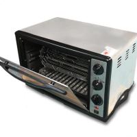 電烤箱 60Hz立式控溫電烤箱烘焙多功能小蛋糕臺式蒸箱34升機械式