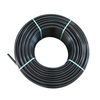 DN16mm LDPE Tube 5/8" Agricultural PE Coil Pipe Garden Orchard Farmland Drip Irrigation Distribution Tubing Water Hose 1/5/10M