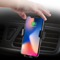 For Samsung Galaxy Note 20 Ultra S21 Ultra S20FE S21+ S10 Wireless Charger Charging Pad Qi Receiver Car Phone Holder Accessory