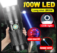 Super Terang, Senter, Senter Luar Ruangan, Penyesuaian Zoom, Senter Zoom Tahan Air S68A Terlaris, Ca