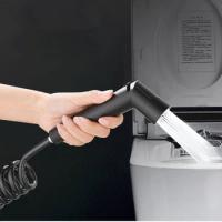 Toilet Hand Held Bidet Faucet Sprayer Bidet Set Sprayer Gun Stainless Steel Toilet Spray For Bathroom Self Cleaning Shower Head