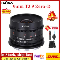 Venus Optics Laowa 9mm T2.9 Zero-D Cine Lens for Canon RF for Sony-E FUJIFILM X Leica L Micro 4 3 Nikon Z