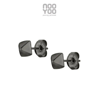 NooYoo ต่างหูสำหรับผิวแพ้ง่าย Pyramid Surgical Steel คําแนะนําการขายที่ร้อนแรงในเดือนนี้