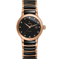 【RADO 雷達錶】Centrix晶萃系列璀璨機械腕錶(R30183732)