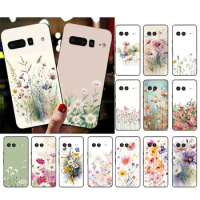Wildflowers Phone Case For Google Pixel 8 7 Pro 7A 7 6A 6 Pro 5A 4A 3A Pixel 4 XL Pixel 5 6 4 3 3A XL