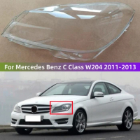 For Mercedes Benz C Class W204 2011 2012 2013 C180 C200 C260 Car Accessory Products Front Headlight Shell Cover