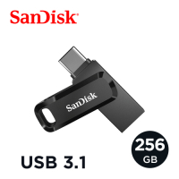 SanDisk Ultra Go USB Type-C 256G 雙用隨身碟 黑色(公司貨)