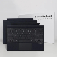 For Surface go1/2/3 Surface Pro3/4/5/6/7/7+ Surface Pro8/X Bluetooth-compatible Keyboard Backlit Trackpad Wireless