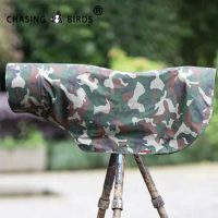 CHASING BIRDS rain coat for CANON RF 200-800 mm F6.3-9 IS USM camouflage and waterproof rain cover Sunscreen and UV protect M