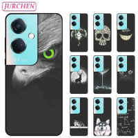 Silicone Custom Case For OPPO K11 K11X PJC110 Cute Dogs Cats Cartoon Printing Back TPU Thin Bags Cover For OPPO K11 X K 11X 5G