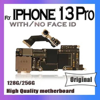 100% Original Logic Board For iPhone 13 PRO Motherboard Unlocked 128G 256G For iphone13 Pro MainBoard Support With Chips Face ID