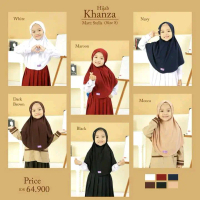Khanza hijab sekolah by Arrafi