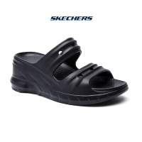Skechersสเก็ตเชอร์ส รองเท้า ผู้หญิง รองเท้าแตะส้นสูง Arch Fit Rumble Cali Shoes รองเท้าแตะส้นสูง Wedge Sandals-BALCK