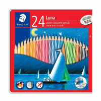 [COSCO代購4] W133681 施德樓 Luna水性色鉛24色鐵盒裝 X 5盒