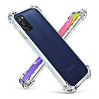 Soft Shockproof Transparent TPU Case on For Samsung Galaxy A03s SM-A037F 6.5" Ultrathin Cover for Samsung A03s A 03s A03 S A0 3s