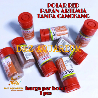 Pakan Telur Artemia Instant Shell Free Tanpa Cangkang Polar Red 10 gr