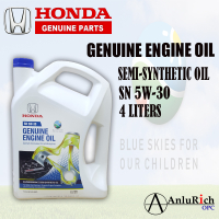 Honda Genuine Engine Oil 5W-30 4 LITERS 08233-P99-F4NPD