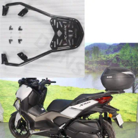 For XMAX 300 Tail Frame Shelf Tail Box Bracket Backrest Modification Accessories tailstock with backrest for Yamaha XMAX300 2023