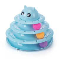 Hot Selling'' Supplies Cat Accessories 3 Layers Cat Turntable Funny Interactive  Toys