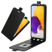 For Samsung Galaxy A73 Case Flip Leather Cases Soft Cover Vertical Wallet Leather Case With Credit Card Slot For Samsung A73