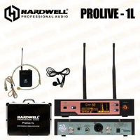 Mic Wireless Hardwell Prolive 1L Original Single Mic Jepit Headset