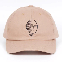 ONE PUNCH-MAN Dad Hat 100% Cotton Anime fan embroidery Baseball Cap One Punch Man Snapback Unisex Summer outdoor leisure caps