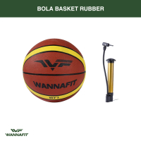 Bola Basket Rubber Size 7 Wannafit | Free Pentil Basketball Karet