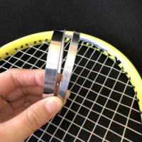 Tennis Racquet Lead Tape Weight Silver Self-Adhesion 4 Meter/Roll Add Weight &amp; Power To Racquet