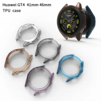 Soft Screen Protector Case For Huawei Watch GT4 41mm Full Coverage TPU Protective Bumper For Huawei Watch GT 4 Shell Accessories
