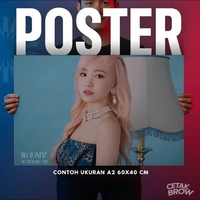 Poster IZ*ONE Panorama Elegance Hiasan Dinding Kamar Estetik Dekorasi Studio Musik Keren Pro Gambar 