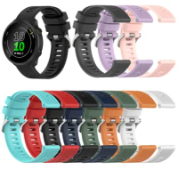 Silicone Bracelet For Garmin Forerunner 158 55 245 245M 645 Vivoactive 3 Watch Strap 20mm Band Sport Wristbands For Garmin Venu