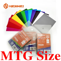 50 Pcs/Set Card Sleeves Trading Cards Protector Shield DTCG MTG TCG DBS PTCG Matte Outer Colorful Standard Size ORICA 66x91MM