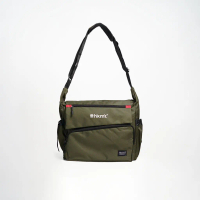Hakumata Tas Selempang Mature Shoulder Bag Hijau Army & Hitam
