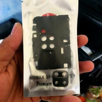 Kaca kamera Xiaomi redmi Note 9 4G Fullset + Frame Tutup mesin Belakang