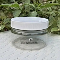 Toples Plastik 400 ml / Toples Cookies 400 ml Putih