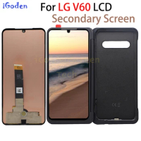 Original For LG V60 LCD Display Touch Screen Digitizer Assembly Secondary Screen For LG V60 ThinQ 5G dual screen lcd display
