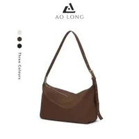 AOLONG Aresha 8973#Tas Selempang Wanita Bahan Parasut Premium Muat Dompet panjang Hp SL.434 Hitam