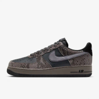 【NIKE 耐吉】AIR FORCE 1 07 LV8 男鞋 休閒鞋 運動鞋 蛇紋 黑灰棕(HF2898001)